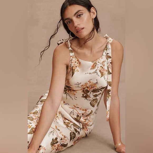 Reformation Aden Silk Dress - Picture 3 of 13